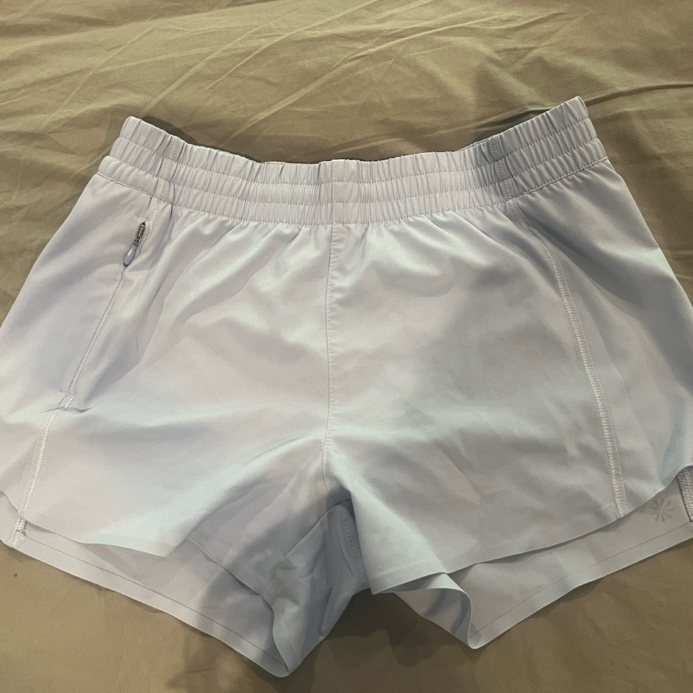 Athleta girl light purple shorts